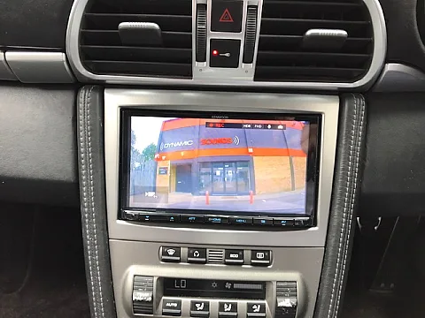 Porsche 997 Kenwood 7017DABS & DRV-N520 Installed