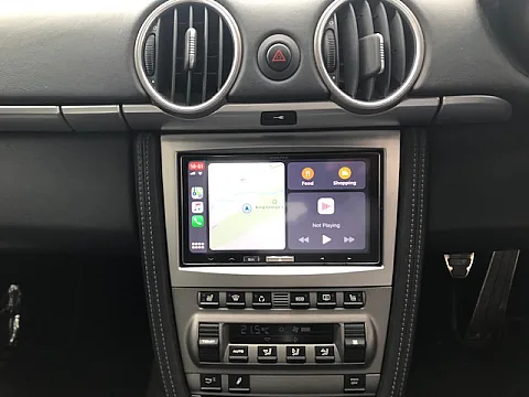 Porsche Cayman 2006 Alpine ILX-700 Alpine CarPlay unit Install