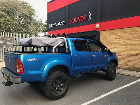 Toyota Hi-lux Pioneer SPH-DA130DAB and Reverse Camer Install