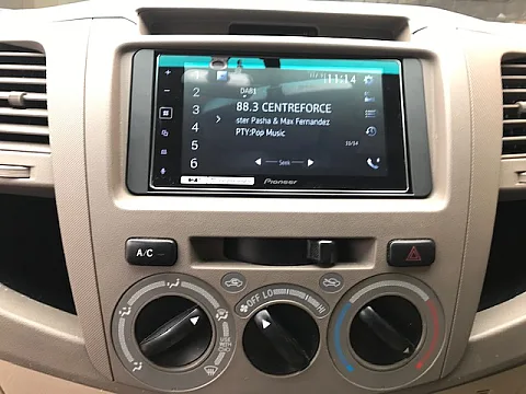 Toyota Hi-lux Pioneer SPH-DA130DAB and Reverse Camer Install