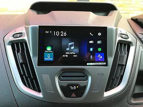 Ford Transit Custom 64 reg Pioneer SPH-DA250DAB CarPlay installed