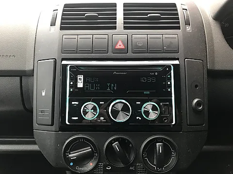 VW Polo 2008 Double Din Stereo Pioneer FH-720BT Installed