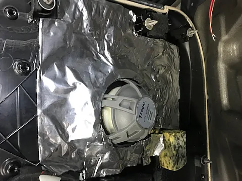BMW 6 Series 2005 Focal ES100 K Speaker upgrade