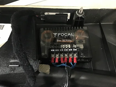 BMW 6 Series 2005 Focal ES100 K Speaker upgrade