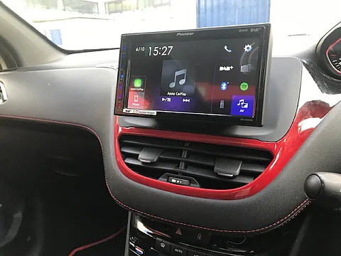 Peugeot 208 2014 Pioneer SPH-EV062DAB-208 OE Fit Floating Screen Install