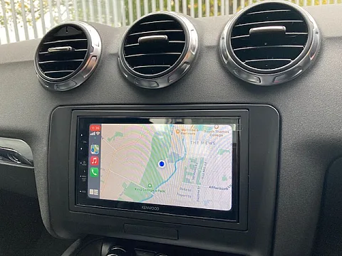 Audi TT Kenwood DMX5020 DABS Double Din Multimedia Installed