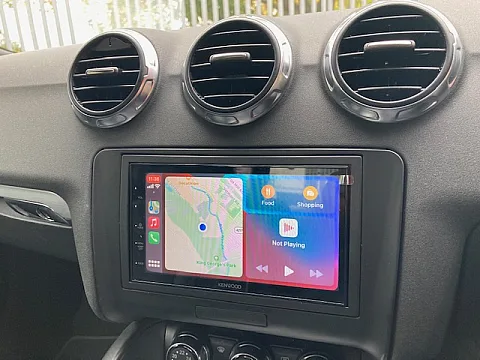 Audi TT Kenwood DMX5020 DABS Double Din Multimedia Installed