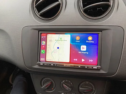 Seat Ibiza 2013 Sony XAV-3005DB CarPlay stereo installed