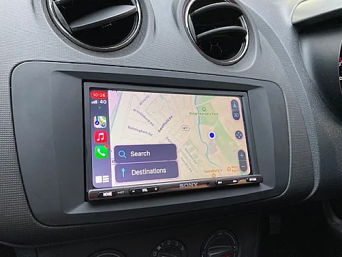 Seat Ibiza 2013 Sony XAV-3005DB CarPlay stereo installed
