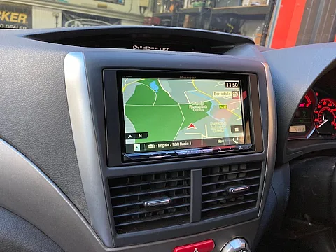 Subaru lmpreza 2009 in for AVIC-Z830DAB Upgrade