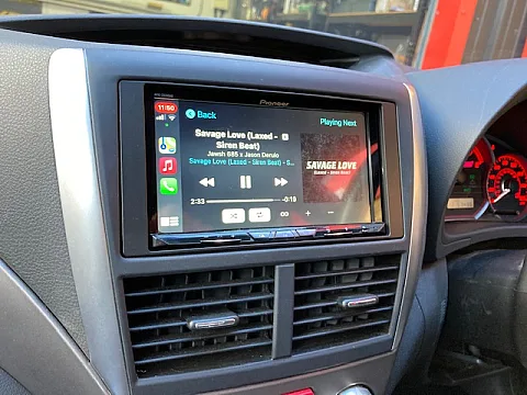 Subaru lmpreza 2009 in for AVIC-Z830DAB Upgrade