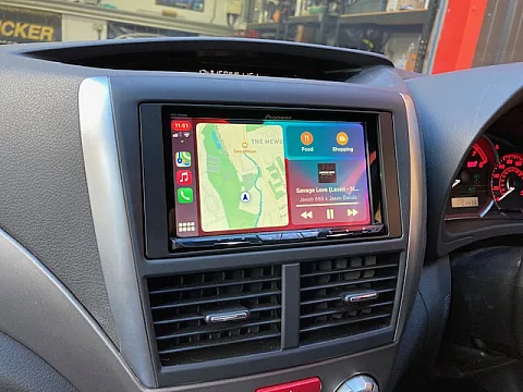 Subaru lmpreza 2009 in for AVIC-Z830DAB Upgrade