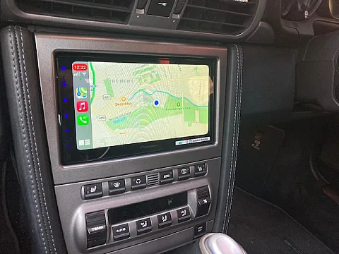 Porsche 997 2007 fitted with Pioneer SPH-DA250DAB