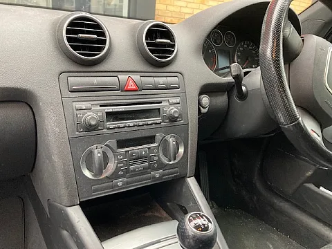Audi A3 2006 fitted with Alpine UTE-204DAB