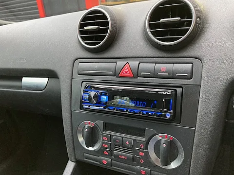 Audi A3 2006 fitted with Alpine UTE-204DAB