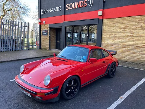 Classic Porsche 911 Carrera in for an audio upgrade