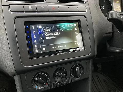 VW Polo 2011 fitted with Pioneer SPH-DA250DAB