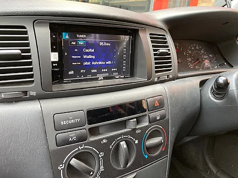 Toyota Corolla 53 Reg fitted with JVC KW-V255DBT DAB Stereo
