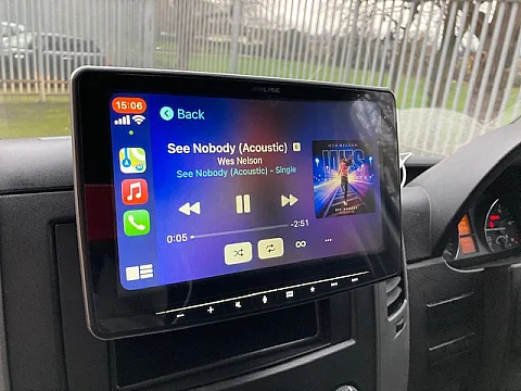 Mercedes Sprinter 2014 fitted with Alpine ILX-F903D Multimedia