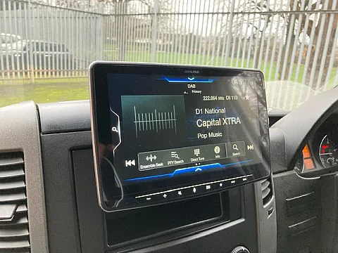 Mercedes Sprinter 2014 fitted with Alpine ILX-F903D Multimedia
