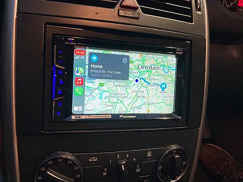 Mercedes A180 2007 fitted with Pioneer AVH-Z3200DAB