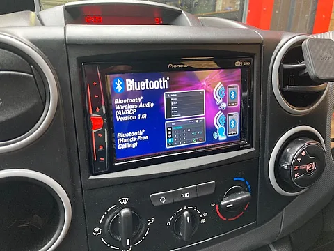 Citroen Berlingo 2017 in for an Audio upgrade