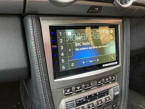 Porsche Boxster 56 Reg fitted with Pioneer SPH-DA250DAB