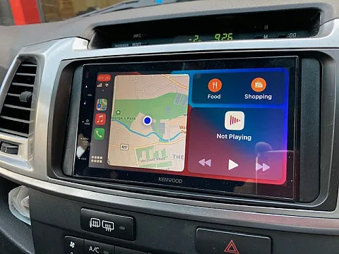 Toyota Hilux 2012 Upgraded Kenwood DMX5020DABS