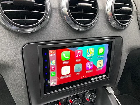 Audi TT 2009 fitted with Pioneer SPH-DA250