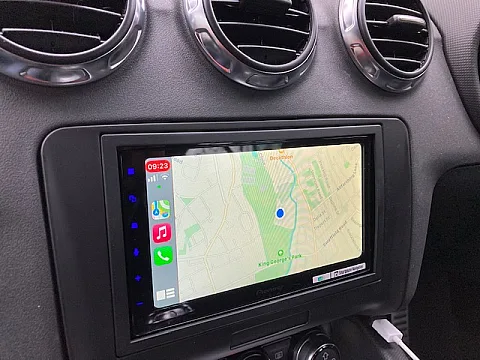 Audi TT 2009 fitted with Pioneer SPH-DA250