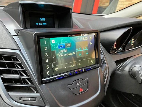 Ford Fiesta 63 Reg fitted with Pioneer SPHDA 230
