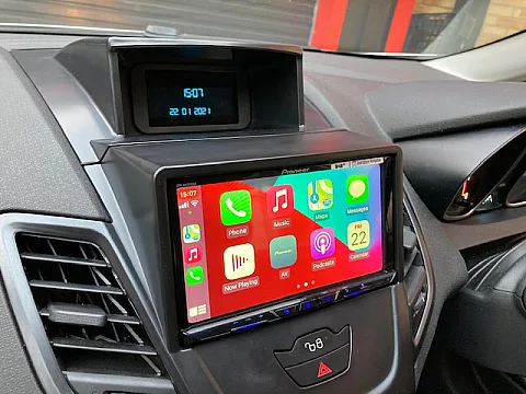 Ford Fiesta 63 Reg fitted with Pioneer SPHDA 230