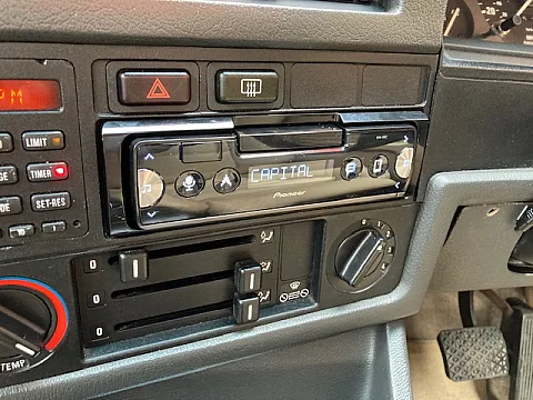 BMW E30 D REG Pioneer SPH-10BT Installed