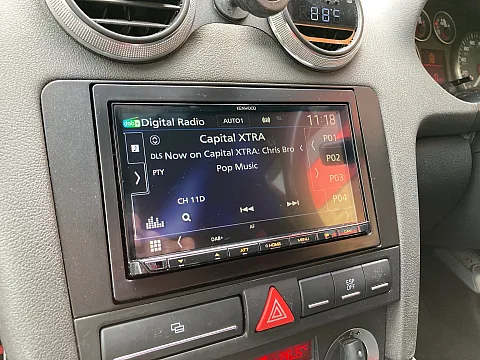 Audi S3 2003 fitted with Kenwood DMX8020DABS