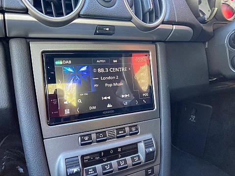 Porsche 987 2006 fitted with Kenwood DMX5020DABS