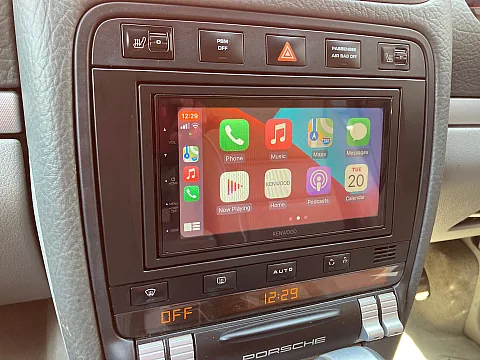 Porsche Cayenne 2005 fitted with Kenwood DMX5020DABS