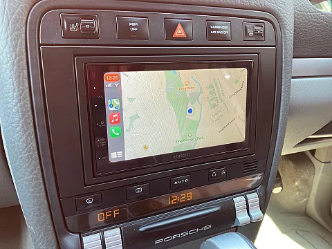 Porsche Cayenne 2005 fitted with Kenwood DMX5020DABS
