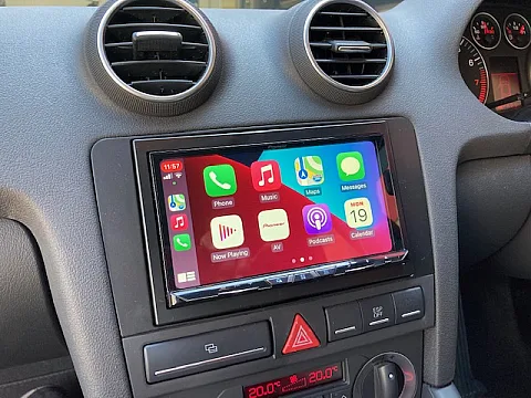 Audi S3 2004 fitted with Pioneer AVIC-Z9300DAB+ND-BC8