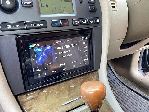 Jaguar X Type 2003 fitted Kenwood DMX5020DABS