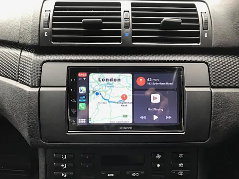 BMW E46 fitted with Kenwood DMX7017dabs