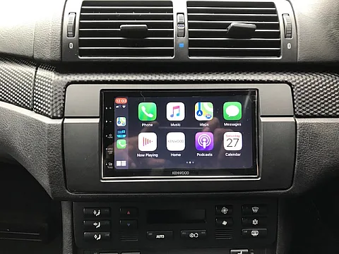 BMW E46 fitted with Kenwood DMX7017dabs