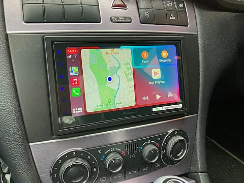 Mercedes CLC 60 Reg Pioneer SPH–DA250DAB Installed