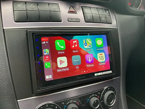 Mercedes CLC 60 Reg Pioneer SPH–DA250DAB Installed