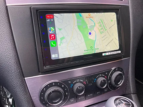 Mercedes CLC 60 Reg Pioneer SPH–DA250DAB Installed