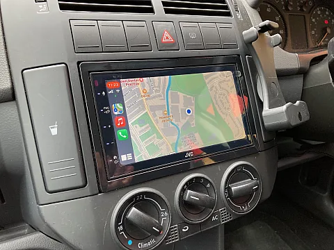 VW Polo 2008 fitted with JVC KW-M565DBT Stereo