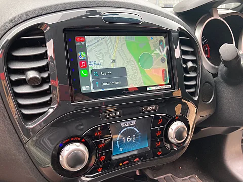 Nissan Juke 2011 fitted with Pioneer SPH-DA250DAB