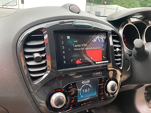Nissan Juke 2011 fitted with Pioneer SPH-DA250DAB