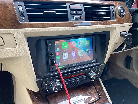 BMW E93 2008 fitted with Sony XAV-AX1005DB