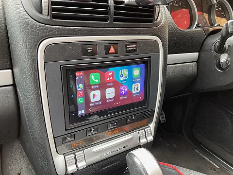 Porsche Cayenne 2003 fitted with Pioneer SPH-DA160DAB