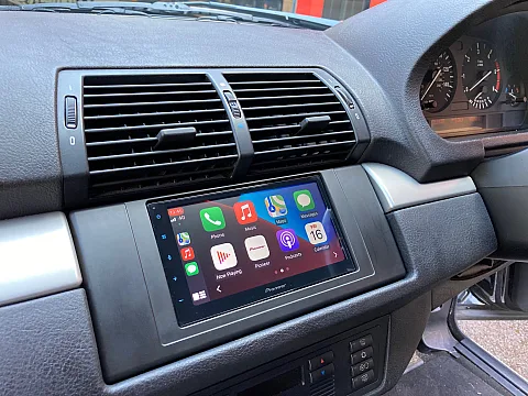 BMW X5 2003 fitted with Pioneer SPH-DA160DAB Multimedia